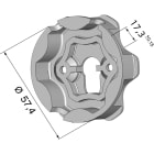 BFT (SOMFY) - MFY9500659 SUPPORTO DI TESTA LS40/LT50