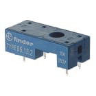FINDER SPA - FIN951320SMA ZOCCOLO PER CIRCUITO STAMPATO 1P NERO S.