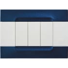 URMET SPA - UTD10903.B.78 PLACCA MET BLU METALLIZZATO 3M