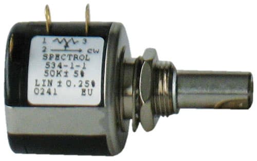 MELCHIONI SPA - MEM493430587 POTENZIOMETRO 10GIRI A FILO MOD.534OPOT.