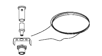 SIDE SPA - SDE980048 TRS KIT DI SOSPENSIONE A FILO IN ACCIAIO
