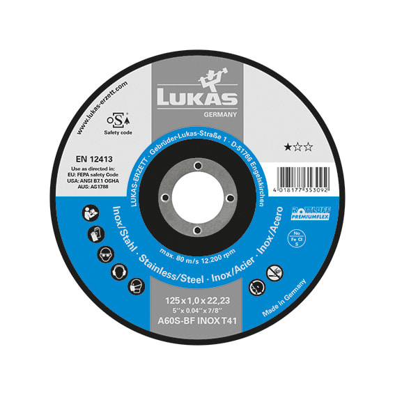 ABC TOOLS SPA - ABCD98202115 DISC.ABR.PIANO INOX D115X1 MM
