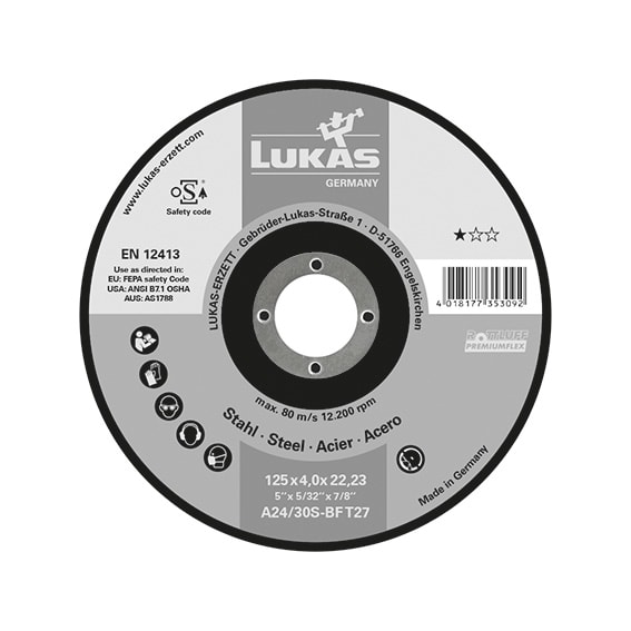 ABC TOOLS SPA - ABCD98231115 DISCHI ABR.DEPR ACC. 115X6 MM