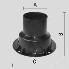 ARCLUCE SPA - ACL1099330X CONTROCASSA INGR90 TERMOPLASTICA x CAVI