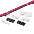 PANDUIT - PANABM112-A-D SUPPORTO PER FASCETTE A 4 VIE CON ADESIV