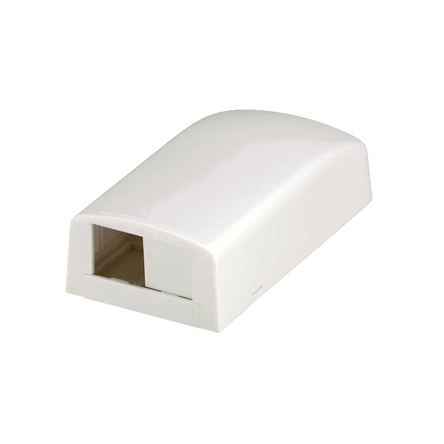 PANDUIT - PANCBX2WH-AY LA SCATOLA DA ESTERNO ACCETTA UNO O DUE
