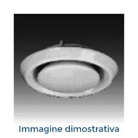 ZEHNDER GROUP ITALIA - ZEH990326254 COMFOGRID GRIGLIA TONDA DI MANDATA AD EF