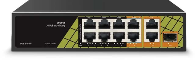 IESS SRL - EAA53041 SWITCH A 10 PORTE TOTALI, MAX 120W