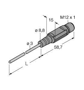 TURCK BANNER SRL - TUK9910535 TTM150C-203A-CF-LI6-H1140-L100