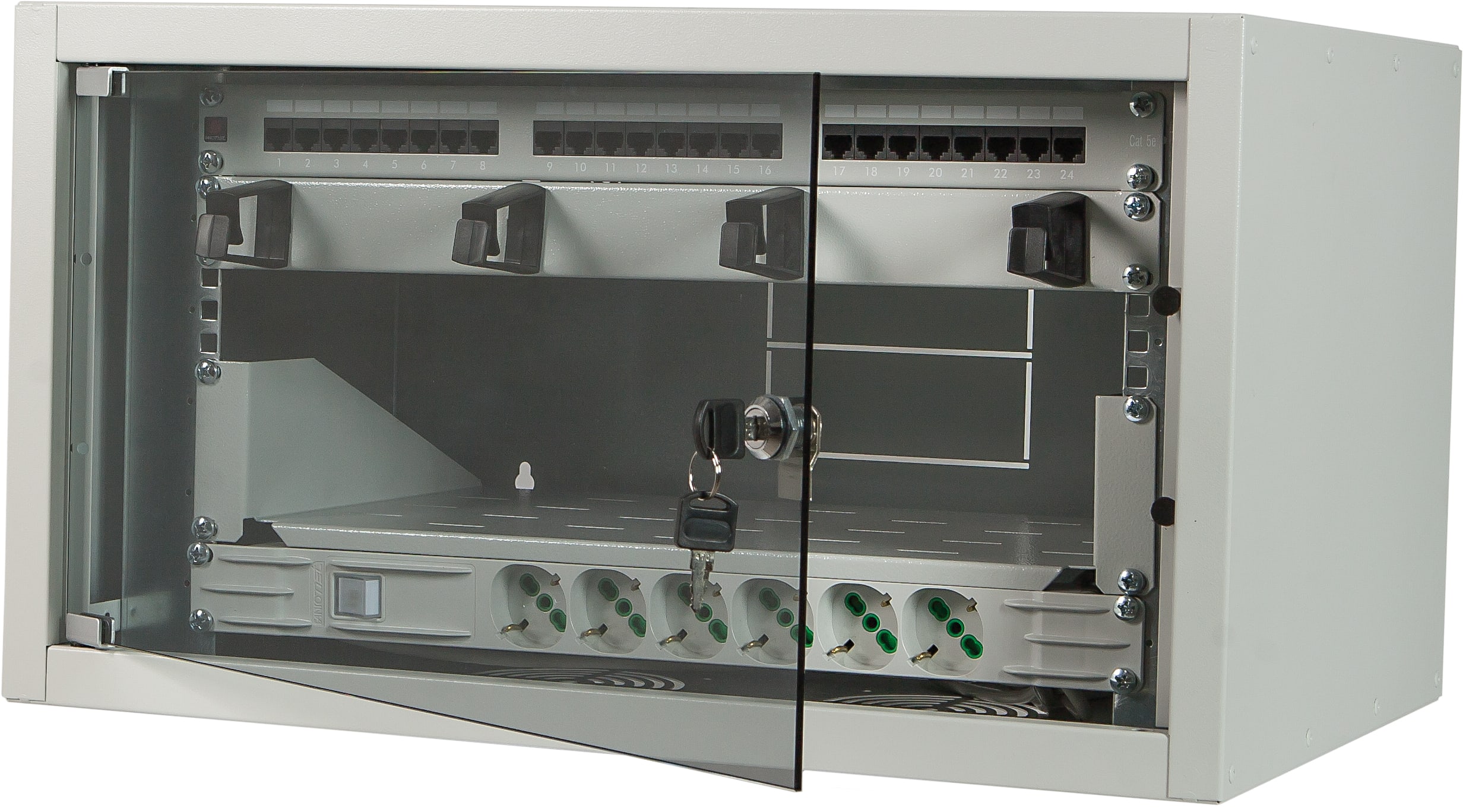 FANTON SRL - FME99906-01 KIT QUADRO CAT.6 6U 24 UTENZE GR