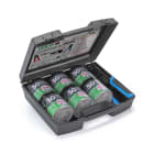 FANTON SRL - FME99917-5P KIT 300 PLUG RJ45 CAT.5E UTP PAS.+PINZA