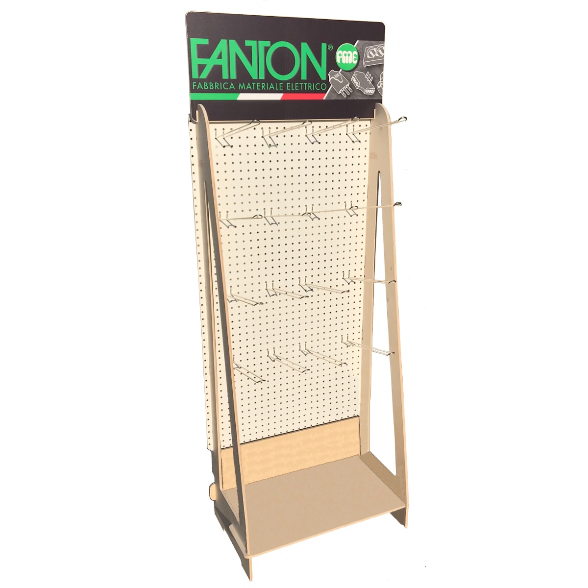 FANTON SRL - FME99978 ESPOSITORE IN LEGNO+18GANCI
