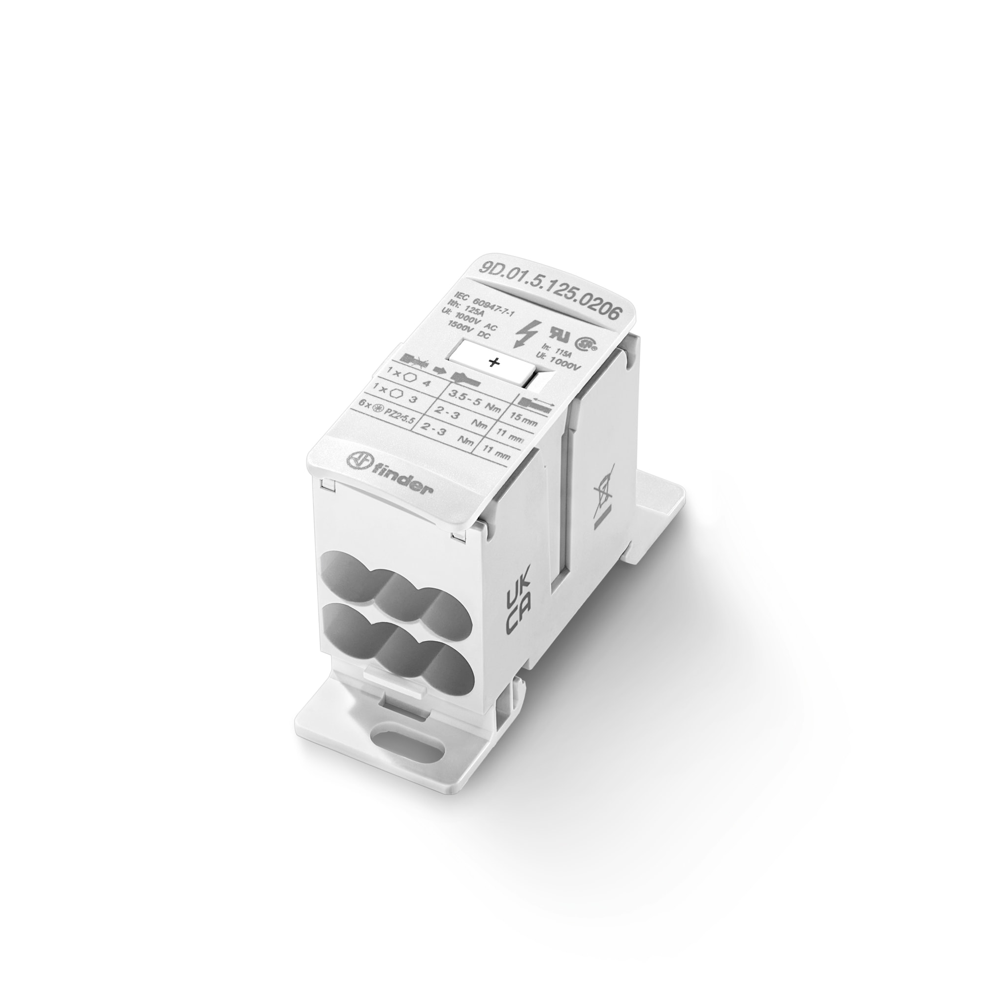 FINDER SPA - FIN9D0151250206 MORSETTI DI DISTRIBUZIONE 125A 2I/6O