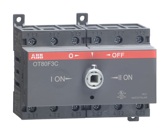 ABB SPA - ABBEE 234 9 OT80F3C SEZIONATORE 3P COMMUTATORE 80A