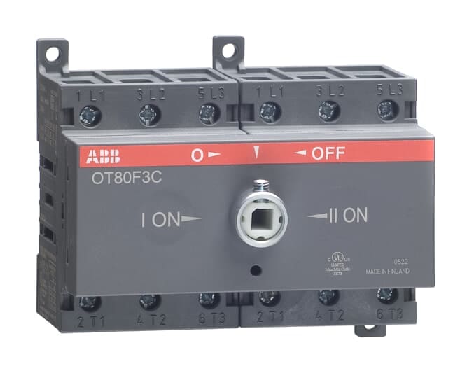 ABB SPA - ABBEE 234 9 OT80F3C SEZIONATORE 3P COMMUTATORE 80A