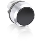 ABB SPA - ABBKZ 037 9 MP2-30B PULSANTE NERO GHIERA METALLICA