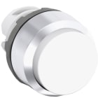 ABB SPA - ABBKZ 120 3 MP3-31W PULSANTE BIANCO GHIERA METALLICA