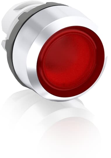 ABB SPA - ABBKZ 038 7 MP1-31R PULSANTE ROSSO GHIERA METALLICA