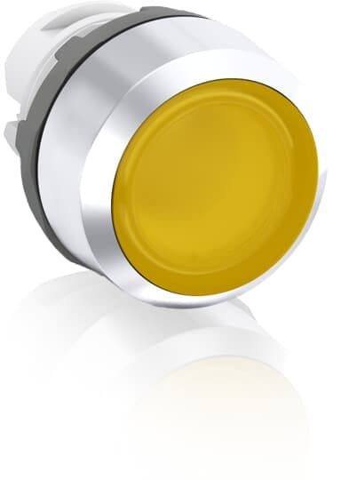 ABB SPA - ABBKZ 041 1 MP1-31Y PULSANTE GIALLO GHIERA METALLICA