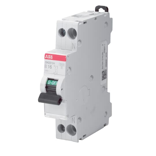 ABB SPA - ABBSN201MC4 SN201 M C4 INTERR. AUTOMATICO 1P+N 10
