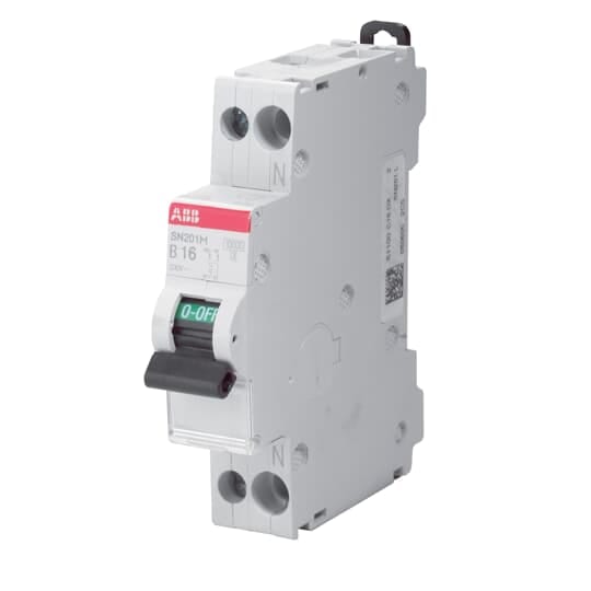ABB SPA - ABBSN201MB16 SN201 M B16 INTERR. AUTOMATICO 1P+N 1