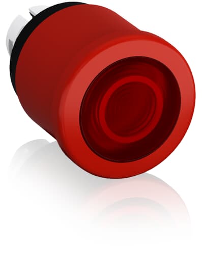 ABB SPA - ABBKW 308 7 MPMP3-11R PUL.FUNGO 40MM ROSSO GH. NERA