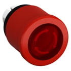 ABB SPA - ABBKW 305 3 MPMT3-11R PUL.FUNGO 40MM ROSSO GH. NERA