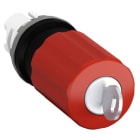 ABB SPA - ABBKZ 625 1 MPEK3-11R PUL.FUNGO 30MM ROSSO A CHIAVE