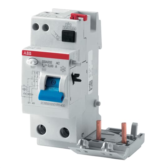 ABB SPA - ABBB428013 DDA202 A AP-R 63A 30MA BLOCCO DIFF. 2P