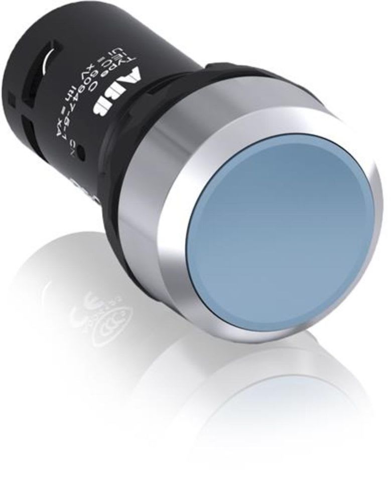 ABB SPA - ABBER 038 0 CP1-30L-10 PULS.INST.BLU GHIERA MET. 1NA