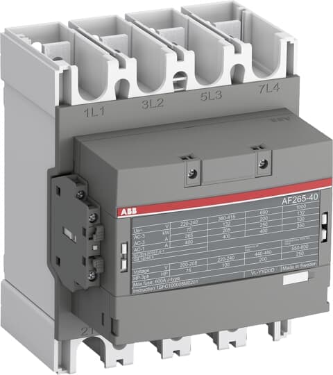 ABB SPA - ABBAF265401111 AF265-40-11-11 CONT 4P 400A 24-60VAC/DC