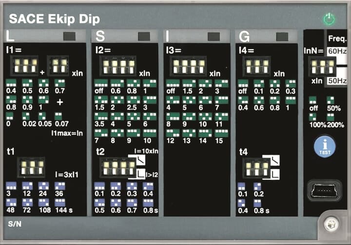 ABB SPA - ABB1SDA074194R1 EKIP DIP LI E1.2..E6.2