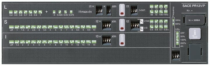 ABB SPA - ABB1SDA058193R1 SG.EL.PR121/P-LSI E1-E6