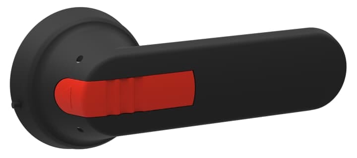 ABB SPA - ABBEO 077 1 OHB125J12 MANIGLIA NERA BLOCCO PORTA