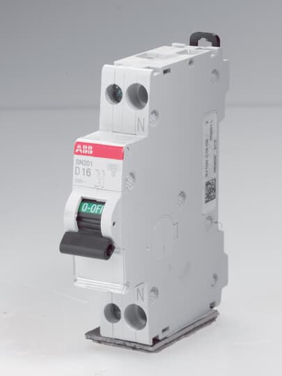 ABB SPA - ABBSN201D16 SN201 D16 INTERR. AUTOMATICO 1P+N 6KA