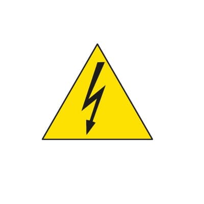 ABB SPA - ABBEV1156 N.300 ETICHETTE PVC ADES.TRIANGOLO 20MM