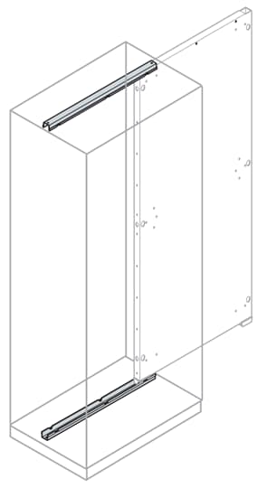 ABB SPA - ABBEA1200 BINARIO INSERIM.LATERALE PIASTRA L=1200M