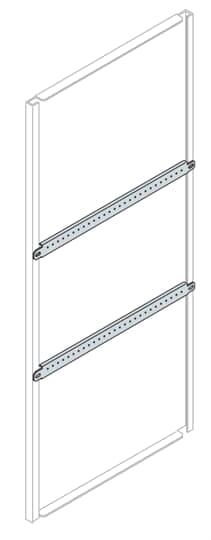 ABB SPA - ABBEA1603 N.2 PROFILI ORIZ. RINF. PIASTRA L=1600MM