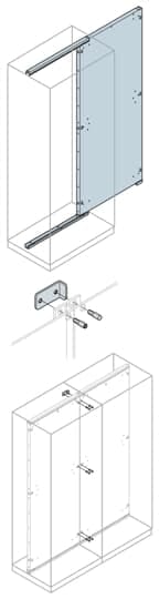 ABB SPA - ABBEA2116 N.2 PIAS.FON.MAG.2000X800+BIN+KIT UNIONE