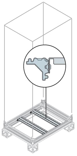 ABB SPA - ABBEB4100 N.2 TRAVERSE PER BASE P=400MM