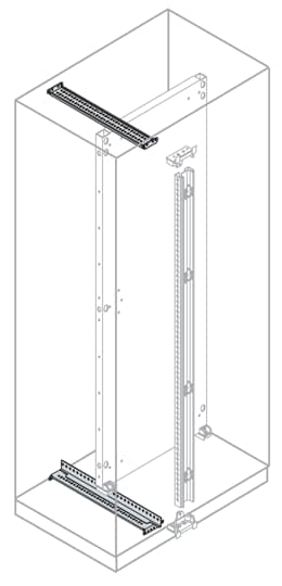 ABB SPA - ABBEB5101 GUIDE DI SCORRIMENTO INS.PIASTRA P=500MM