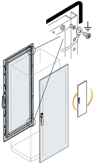 ABB SPA - ABBEC1640K PORTA CIECA 1600X400MM (HXL)