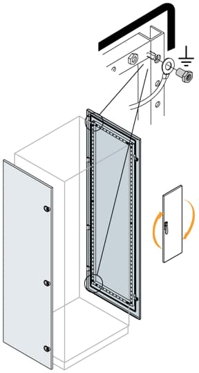 ABB SPA - ABBEC1881K PORTA CIECA LATERALE 1800X800MM (HXP)