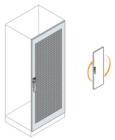 ABB SPA - ABBEC2284 PORTA AERATA ARM.SERVER 2200X800MM (HXL)