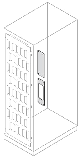 ABB SPA - ABBEE2406 N.5 PIASTRE CONNETTORI DA 24-6 POLI