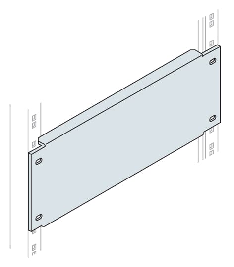 ABB SPA - ABBEG0719 PAN. CIECO RACK ACC. ZINC. RAL 7035 7 HE