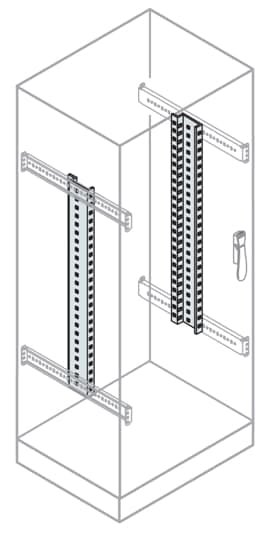 ABB SPA - ABBEG1900K TELAIO RACK FIX PARZIALE 18HE