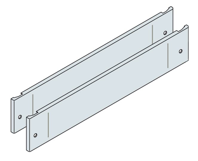 ABB SPA - ABBEH6010K N.2 PAN. COMPENSAZIONE 100X600MM(HXL)