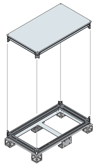 ABB SPA - ABBEK1240KN BASE/TESTATA 1200X400 LXP