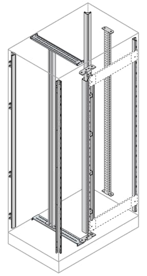ABB SPA - ABBEM2203 MONTANTE INTERMEDIO VC A CELLE H=2200MM